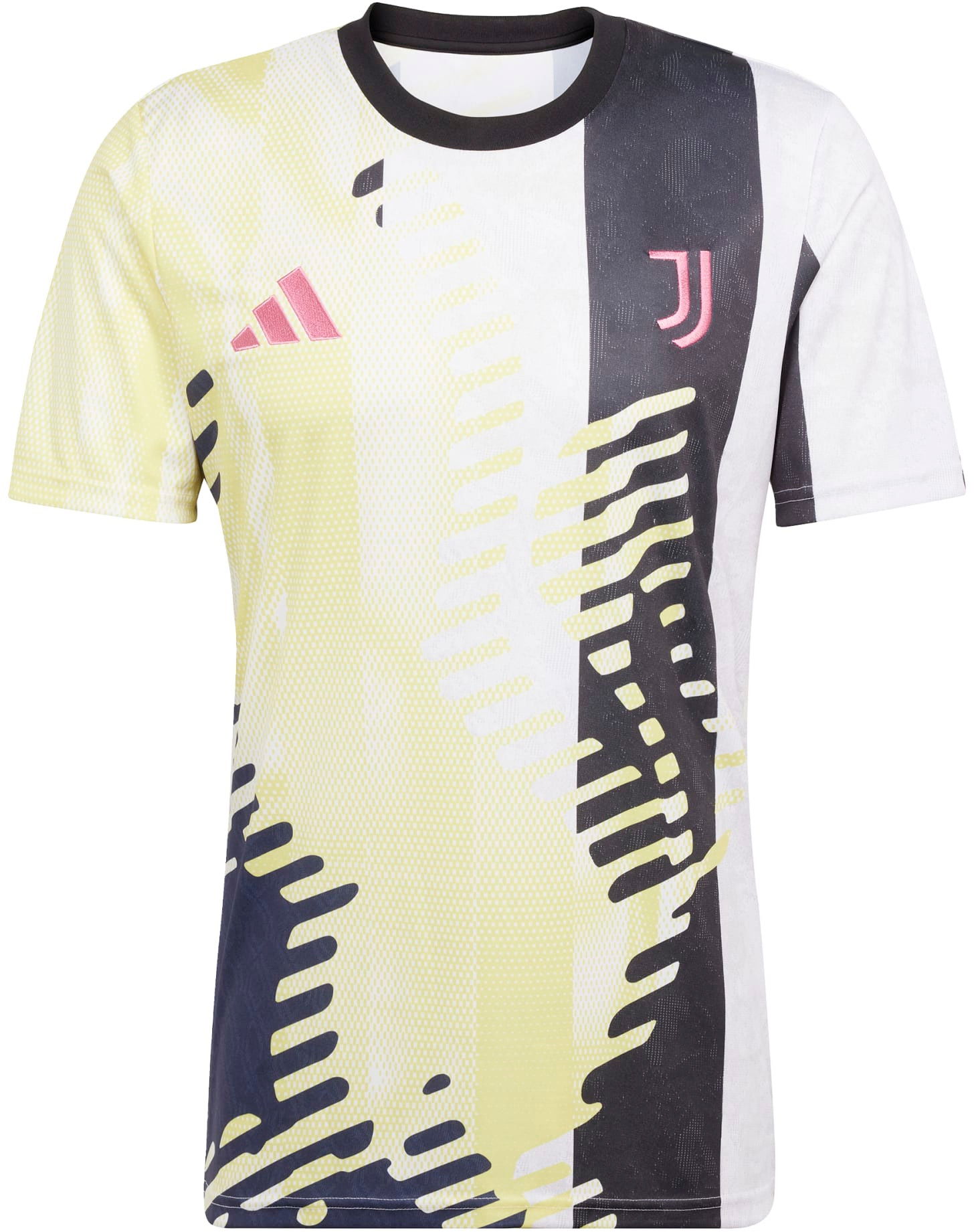 Dres adidas Performance Juventus 24/25 Pre-Match Striped Graphic Training T-Shirt Biela | JE4307, 1