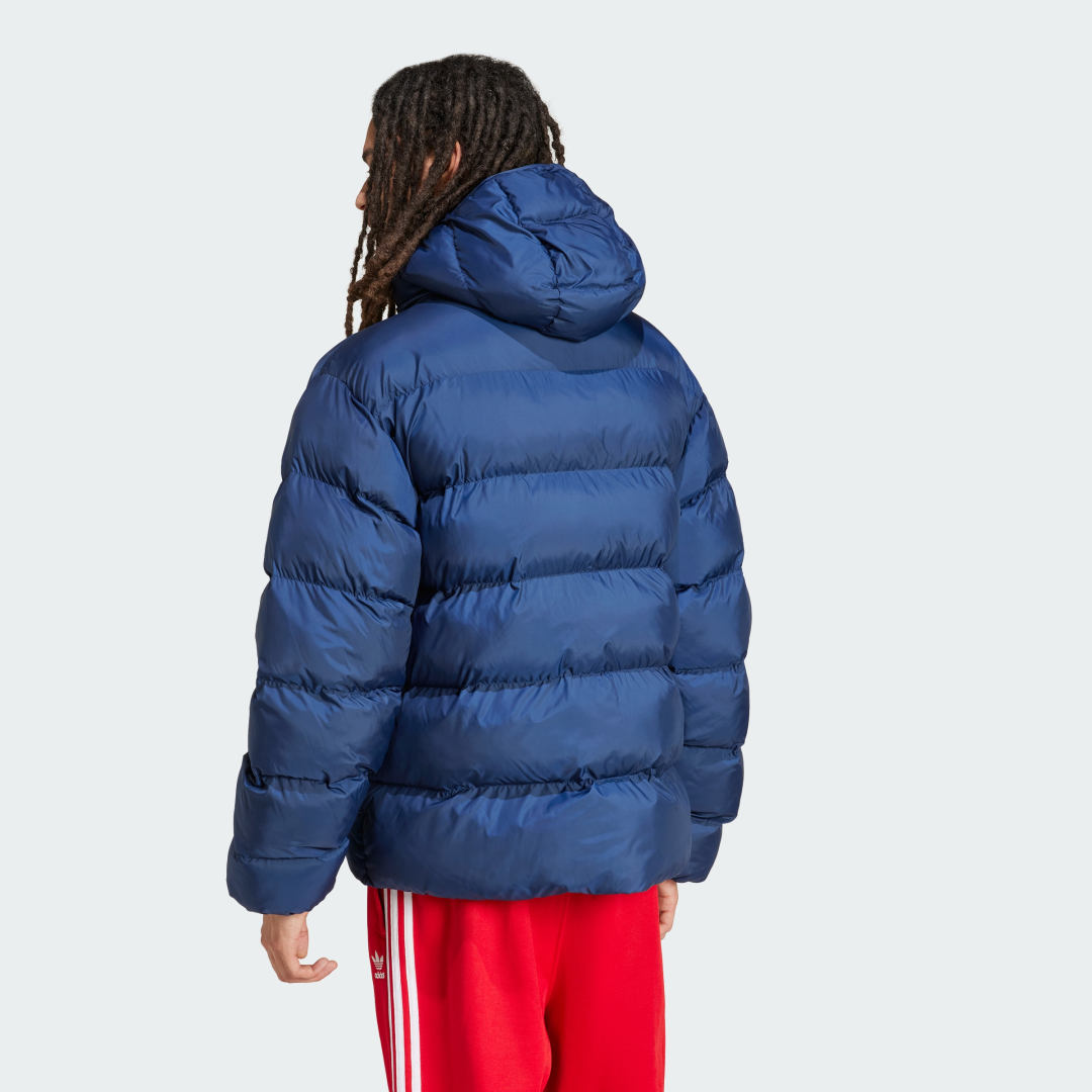 Tonal Hooded Puffer Jacket