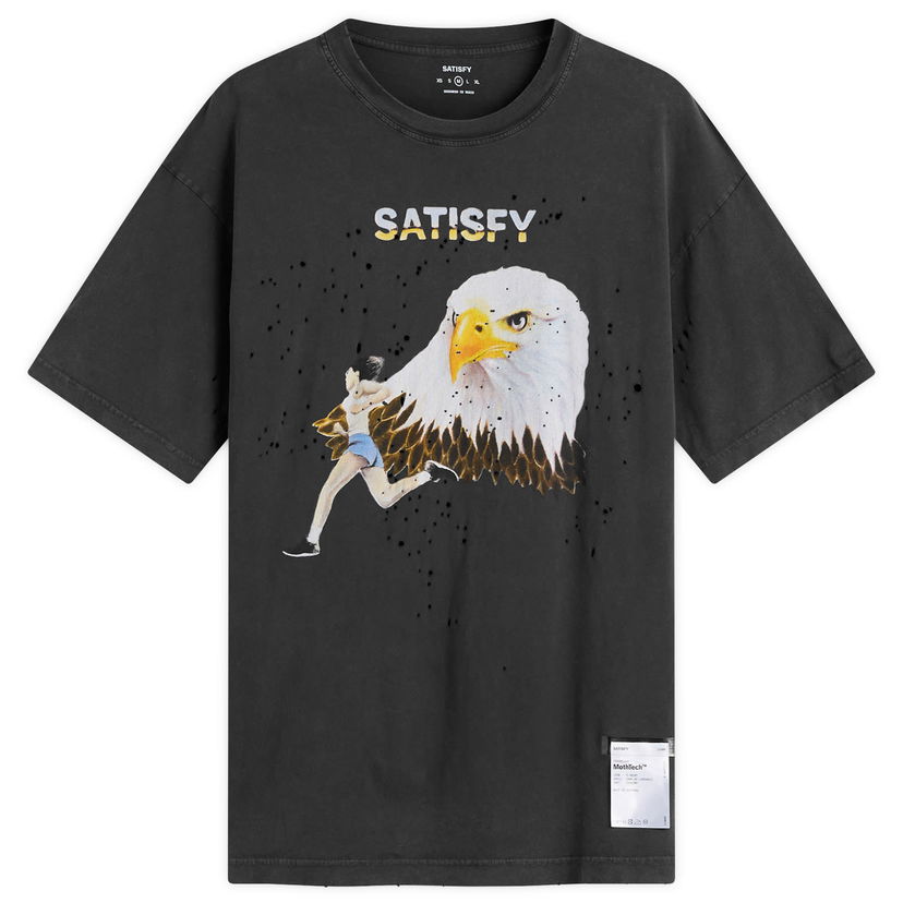 Tričko Satisfy MothTech T-Shirt Čierna | 11006-AB-LG3