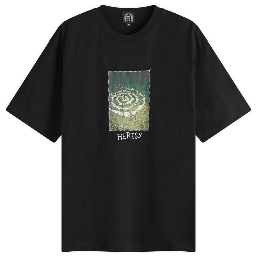 Tričko Heresy Spiral T-Shirt Čierna | HAW24-T02B