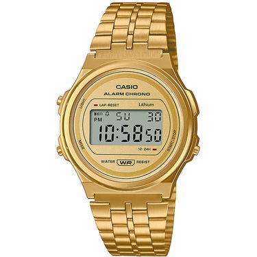 Hodinky CASIO Vintage A171WEG-9AEF Metalická | A171WEG-9AEF, 0