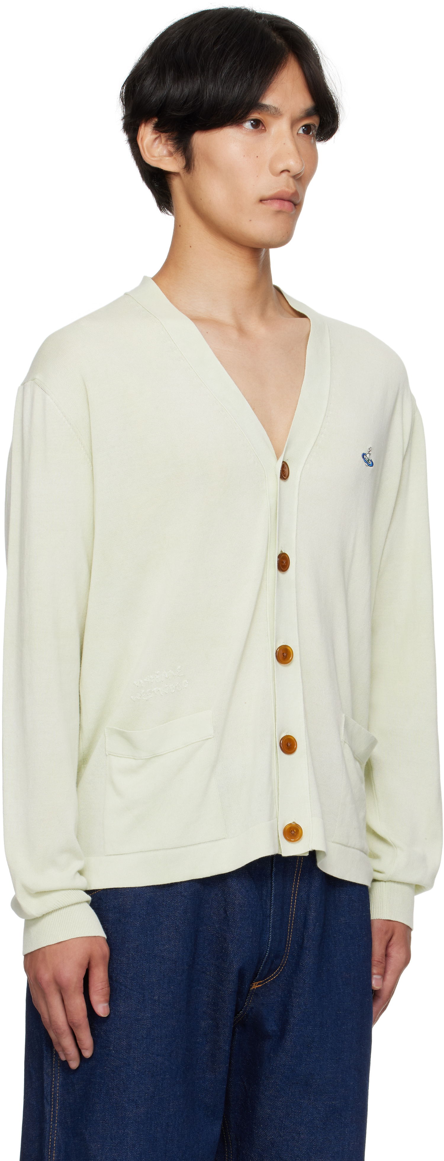 Sveter Vivienne Westwood Vivienne Westwood Alex Cardigan Zelené | 27010014-Y003K-, 1