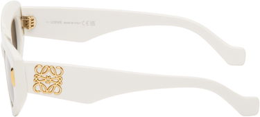 Slnečné okuliare Loewe Loewe Small Butterfly Screen Sunglasses Biela | LW40160IW5125E 192337224812, 4