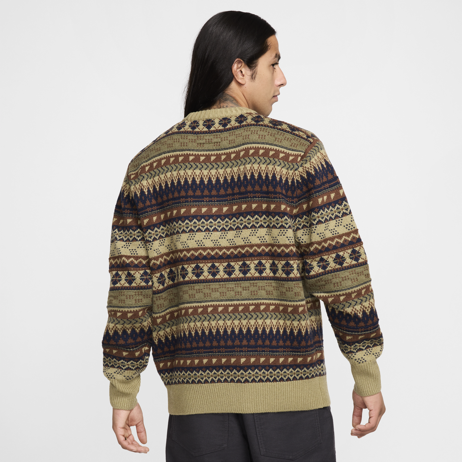 Fair Isle Swoosh Sweater