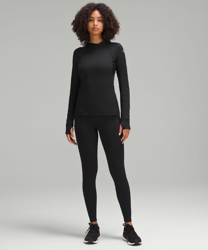 Legíny lululemon Fast and Free High-Waisted Fleece Pockets Leggings 71 cm Size 10 Čierna | prod11530529, 1