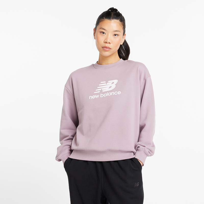 Mikina New Balance NB Sweatshirt Crewneck Ružová | Dámska mikina New Balance WT41503ICW – ružové, 0