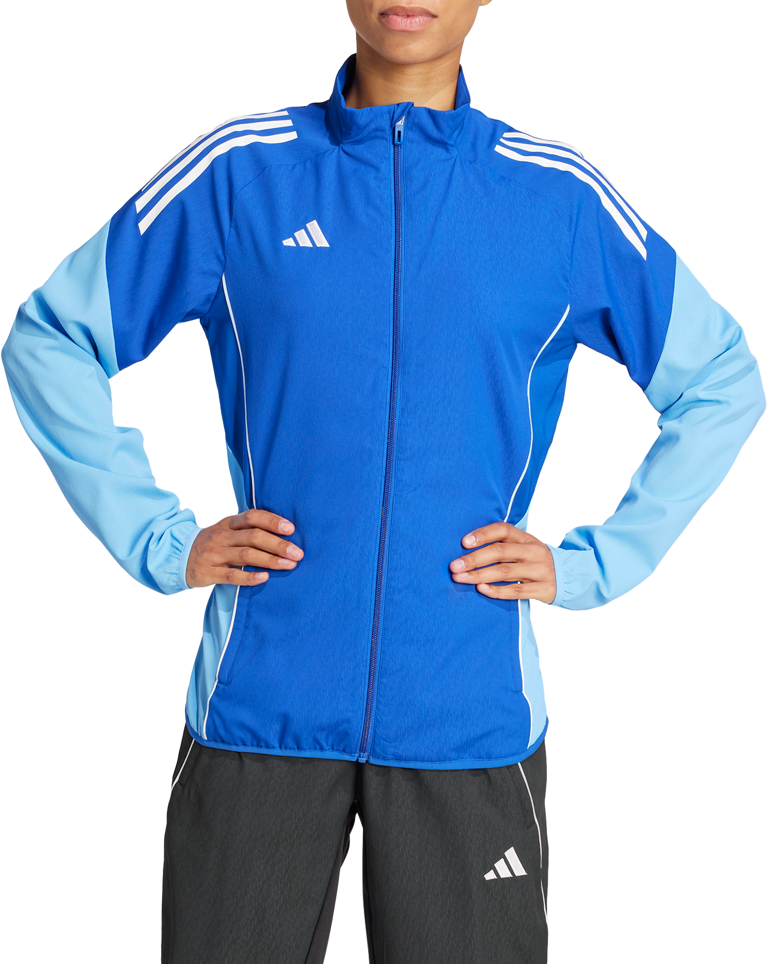 Bunda adidas Originals adidas TIRO25C Pre-Match Jacket Modrá | jm8376, 0