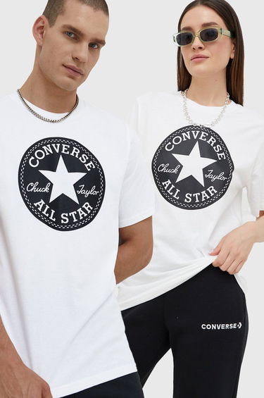 Tričko Converse Converse Chuck Taylor All Star T-Shirt Biela | 10023854.A01, 0