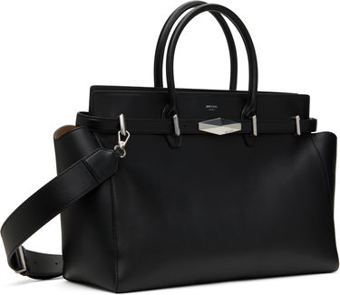 Kabelka Jimmy Choo Jimmy Choo Diamond Belted Top Handle Bag Čierna | DIAMOND BELTED TH/M, 1