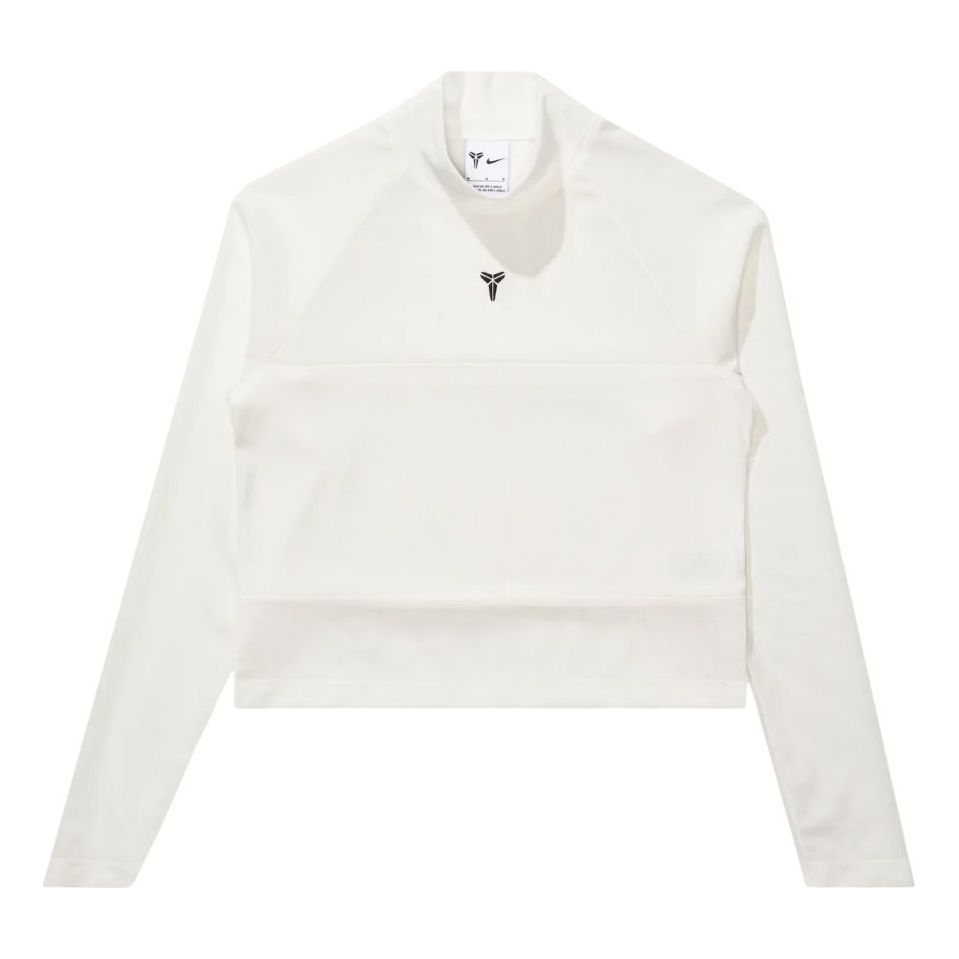 Crop Top Nike Kobe Long Sleeve Cropped Top Biela | IB0015-133, 0