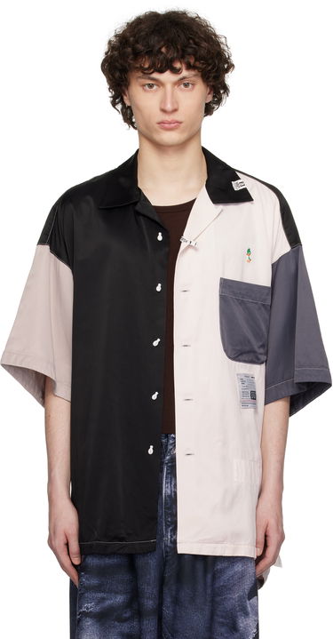 Košeľa Maison MIHARA YASUHIRO MIHARA YASUHIRO Crazy Pattern Short-Sleeve Shirt Šedá | J14SH185, 0