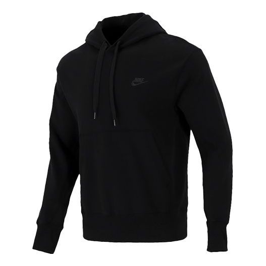 Mikina Nike Sportswear French Terry Embroidered Logo Hoodie Čierna | DA0024-010