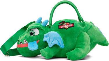 Kabelka Charles Jeffrey Loverboy Charles Jeffrey LOVERBOY Plush Baby Dragon Handbag Zelené | 54120501, 0