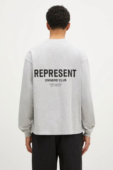 Mikina Represent Clo Owners Club Graphic Long Sleeve T-Shirt Šedá | OCM41119.158, 0