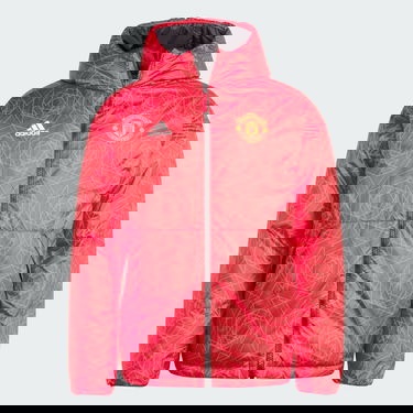 Bunda adidas Originals Manchester United DNA Down Červená | IA8522, 5