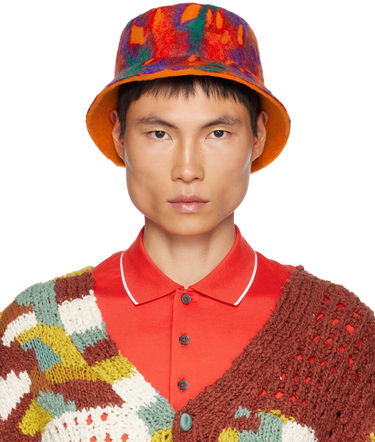 Klobúk ZEGNA ZEGNA x The Elder Statesman Gradient Bucket Hat Rôznofarebný | TCH04LA6-BKT, 0