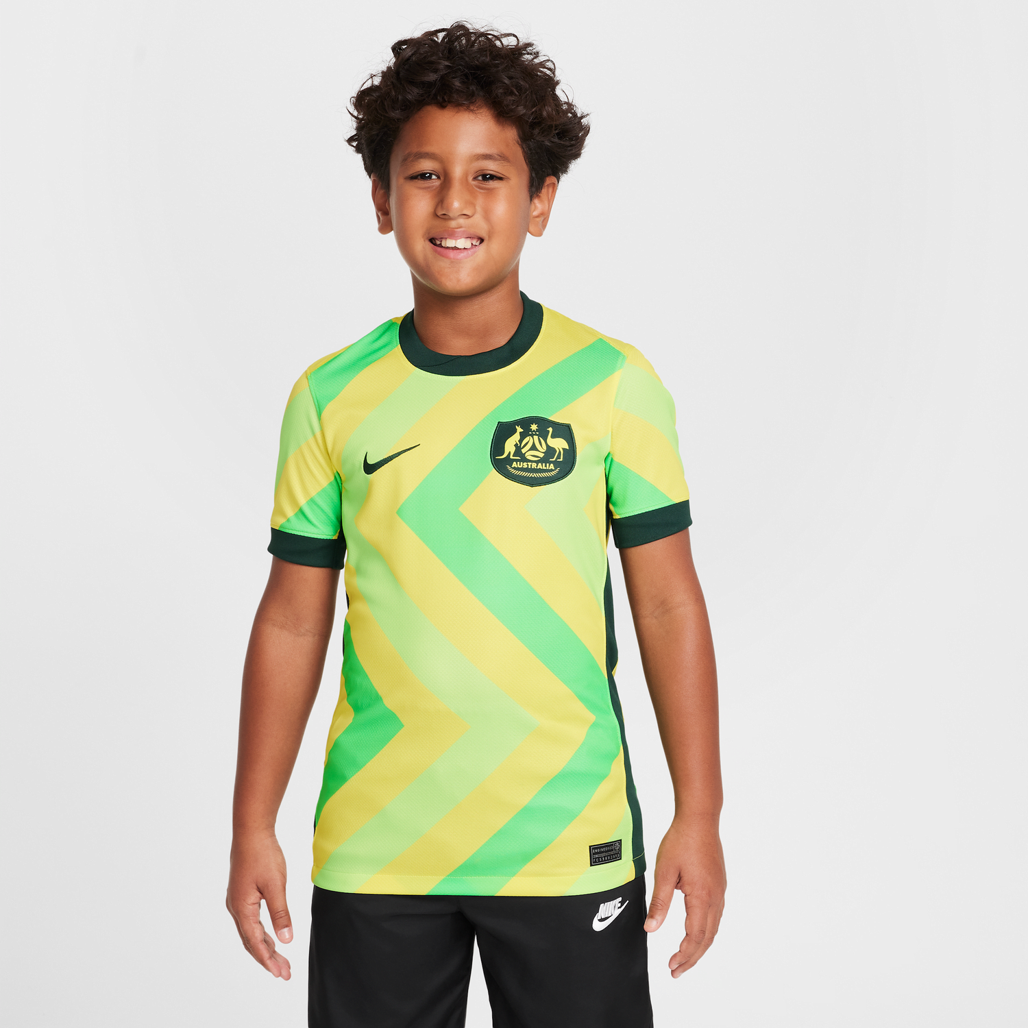 Dres Nike Australia Stadium 2025 Dri-FIT Replica Jersey Žltá | FQ8841-710, 0