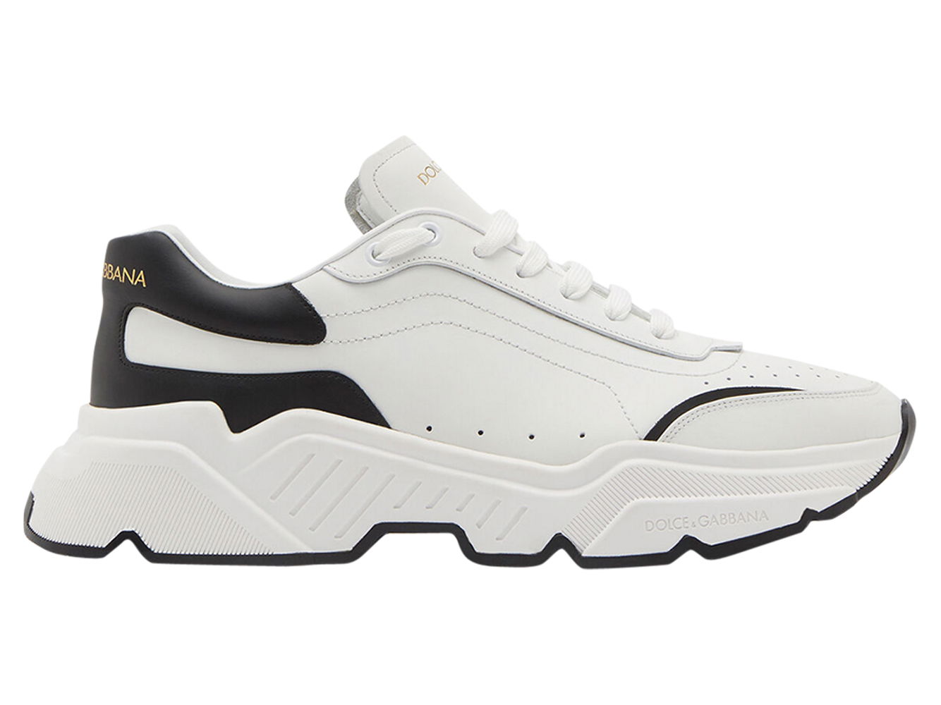 Tenisky a topánky Dolce & Gabbana Daymaster Low White Black Biela | CS1791 AX589 89697, 0