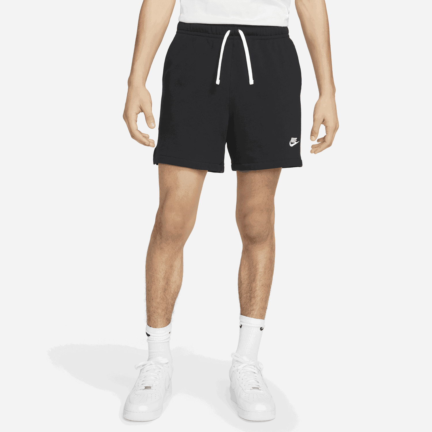 Šortky Nike Club Fleece French Terry Flow Shorts Čierna | DX0731-010, 0