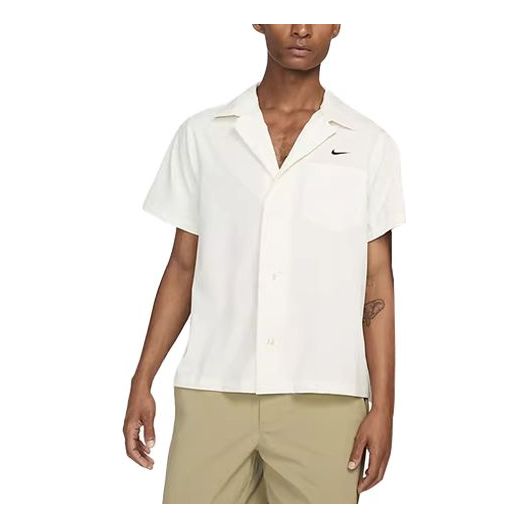 Košeľa Nike SB Short Sleeve Bowling Shirt Biela | DV9074-113