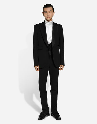 Košeľa Dolce & Gabbana Silk Turtleneck Long Sleeve Biela | G8SD9TFU1NUW0800, 1