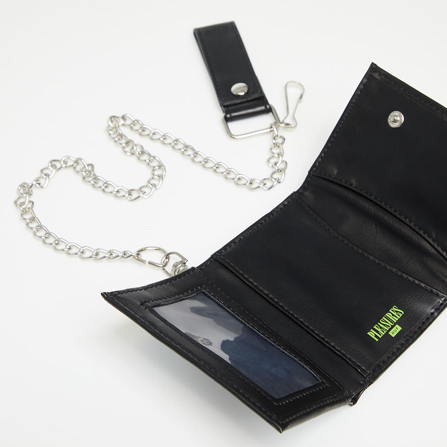 Peňaženka HUF PLEASURES x Armstrong Wallet Čierna | AC00677, 1