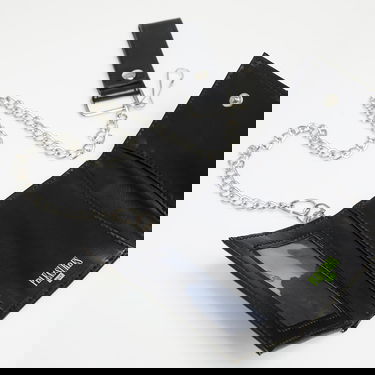 Peňaženka HUF PLEASURES x Armstrong Wallet Čierna | AC00677, 1