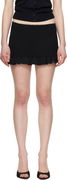 Guizio Apolline Smocked Miniskirt