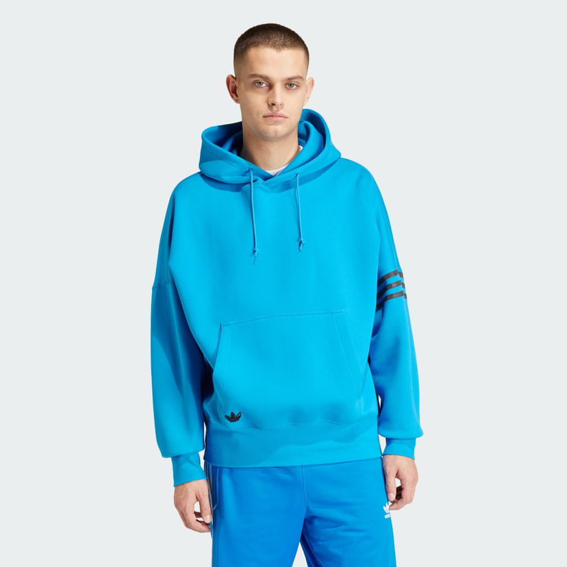 Mikina adidas Performance Street Neuclassics Hoodie Modrá | IS2813