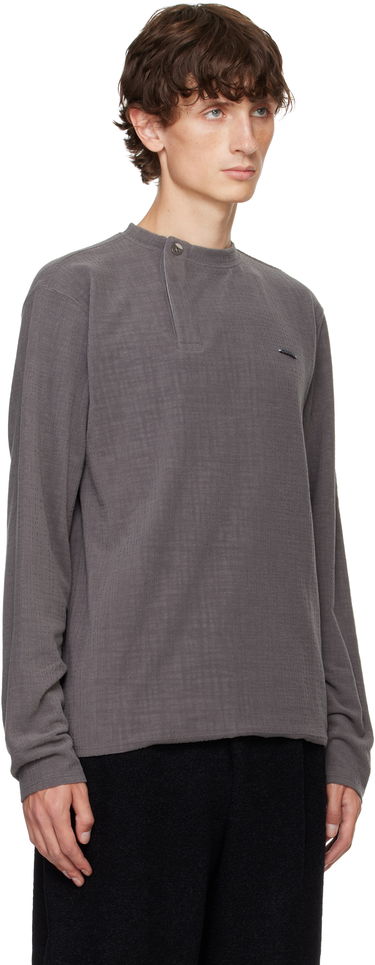 Tričko ADER ERROR Product. 51 Long Sleeve T-Shirt Šedá | BN01FWTS0203GR, 1