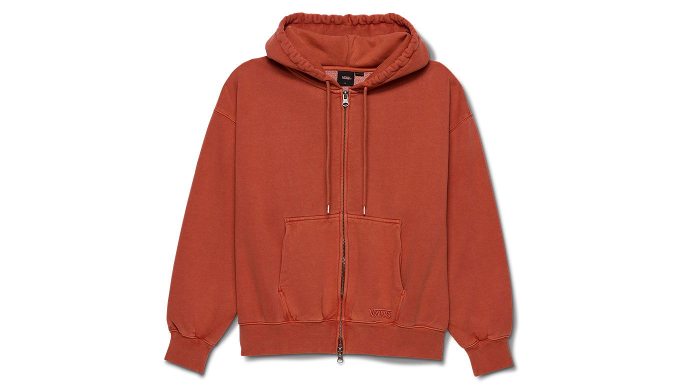 Mikina Vans LX Zip Hoodie Oranžová | VN000P98Y7X, 1