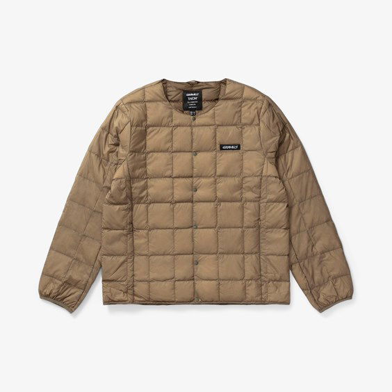 Bunda GRAMICCI Inner Down Jacket x Taion Hnedá | G2FU-J082-TG-BGE, 0