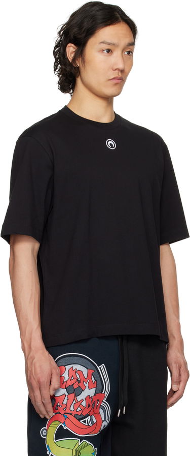 Tričko Marine Serre Organic Cotton Plain T-Shirt Čierna | MTT077A CJER0009, 1