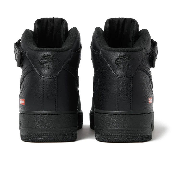 Air Force 1 Mid "Supreme Black"