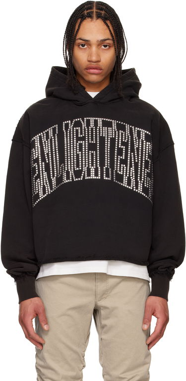 Mikina MISBHV MISBHV 'Enlighted' Cropped Hoodie Čierna | 250M215, 0