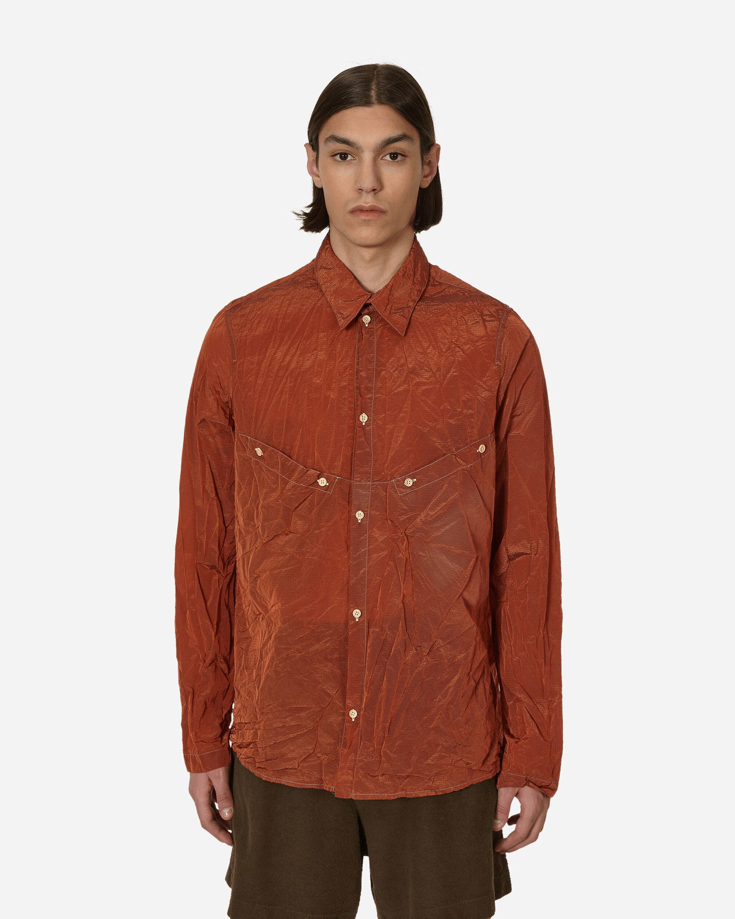 Košeľa Ranra Jor Shirt Červená | AMSS23SH04912245 1245, 0