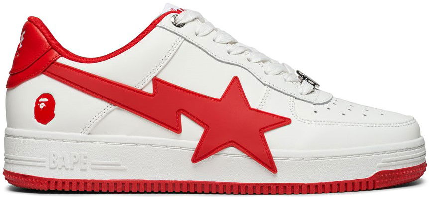 Bape Sta OS #2 White/Red