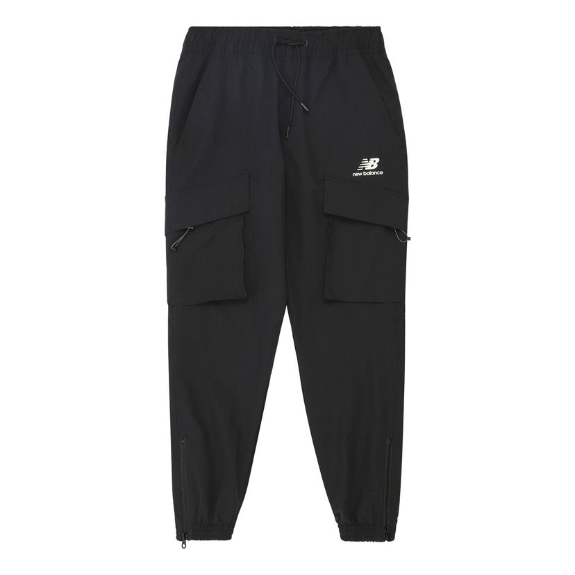Cargo nohavice New Balance Sportswear Cargo Pants Čierna | AMP13368-BK