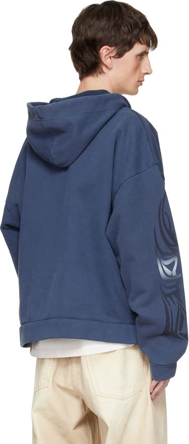 Mikina Who Decides War Winged Zip Up Hoodie Modrá | 1110640002FW25, 2