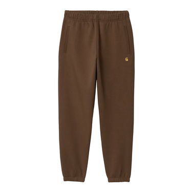 Tepláky Carhartt WIP Chase Sweat Pant "Tamarind / Gold" Hnedá | I028284_1R0_XX, 5