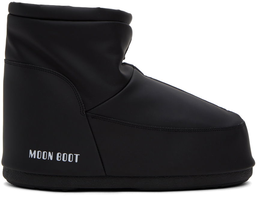 Tenisky a topánky Moon Boot Black No Lace Boots Čierna | 14094100, 0