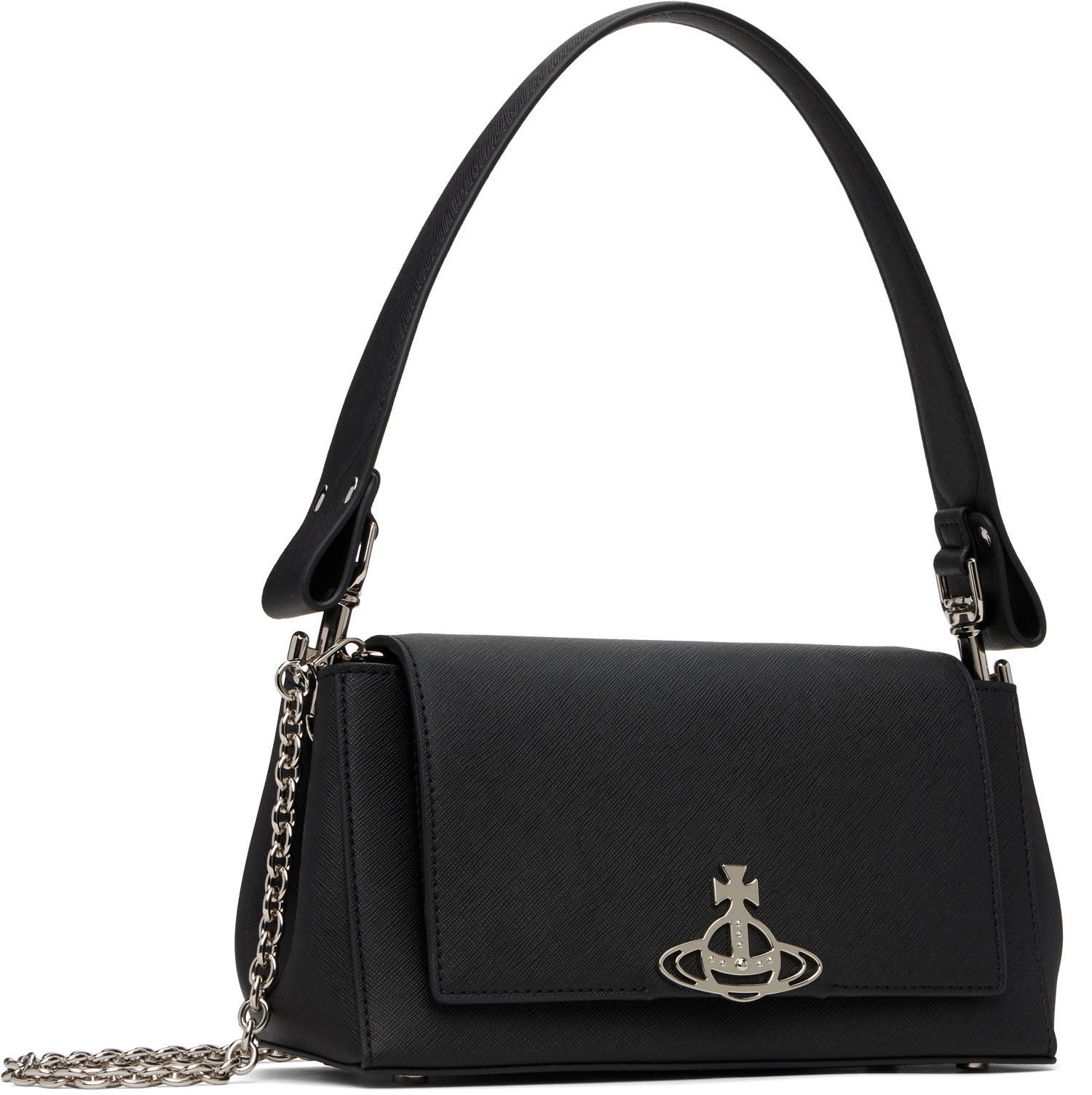 Taška cez rameno Vivienne Westwood Vivienne Westwood Medium Hazel Shoulder Bag Čierna | 46020001W-S0021-, 1