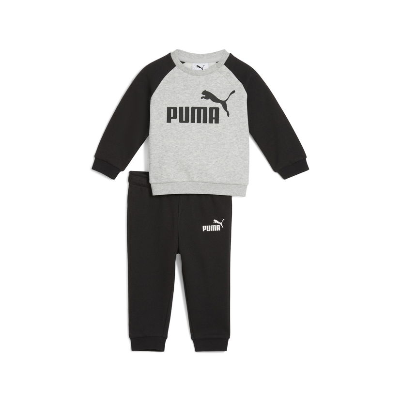 Súprava Puma Minicats Essentials Raglan Infant Tracksuit Čierna | 686281_01