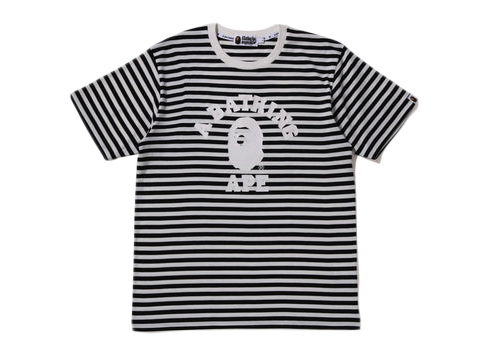 Tričko BAPE College Hoop Tee Šedá | 1I25-109-001, 0