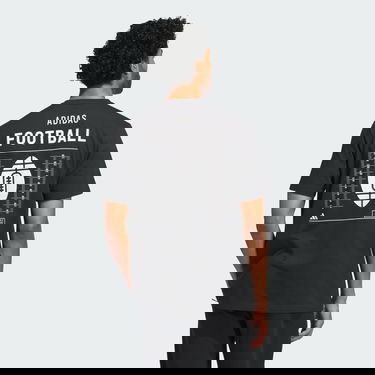 Tričko adidas Performance Football Category Graphic Čierna | IY5521, 4