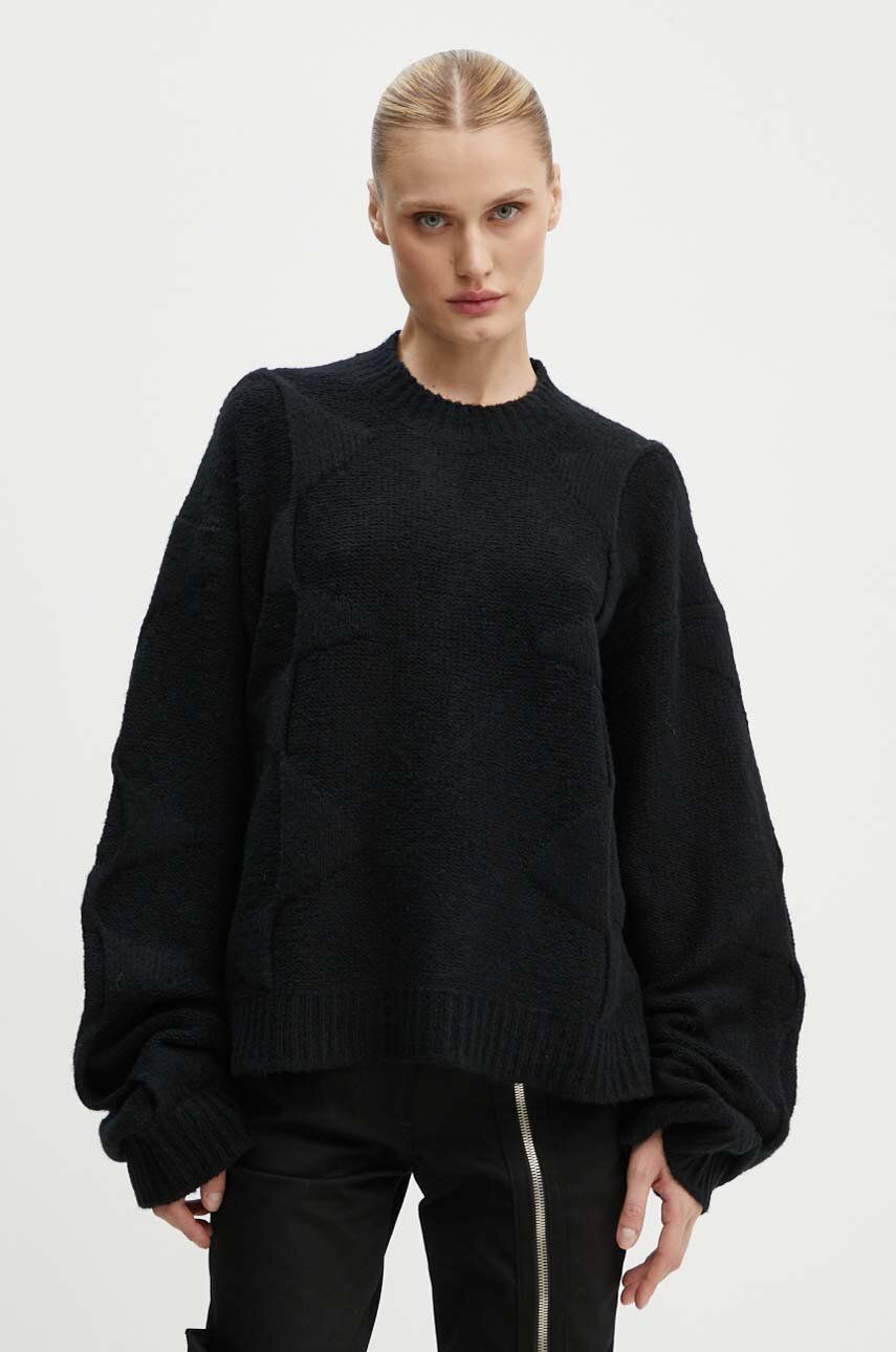 Sveter HELIOT EMIL Black Warm Wool Sweater Čierna | PREAW24.M.07.063.BLK01, 1
