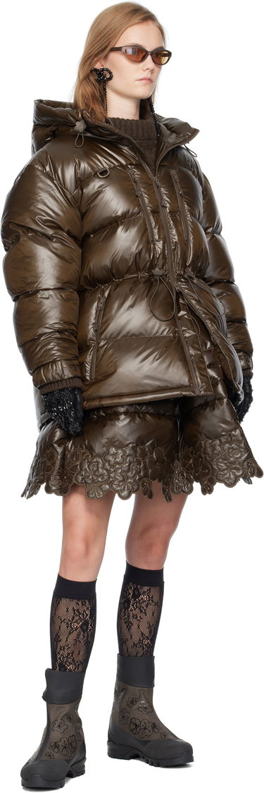 Sukňa Cecilie Bahnsen Cecilie Bahnsen The North Face Edition Floral Down Miniskirt Hnedá | NF0A8FFD245, 3