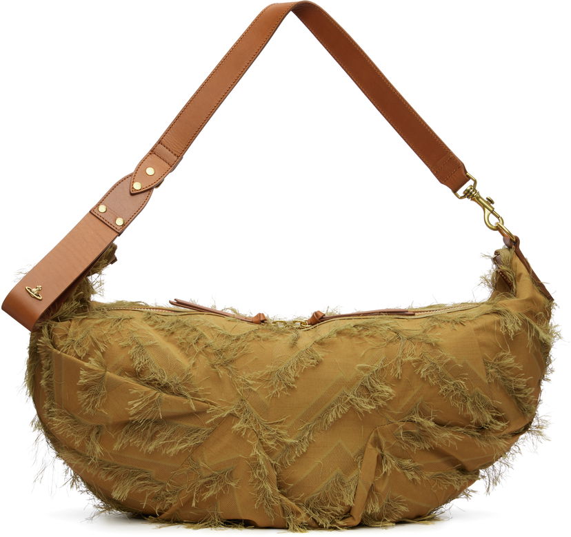 Taška cez rameno Vivienne Westwood Vivienne Westwood Agnes Large Fringed Shoulder Bag Zelené | 46010005W-W013M-