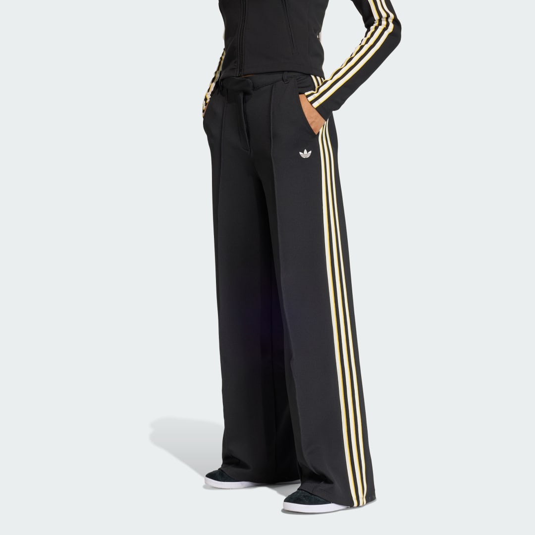 Nohavice adidas Performance Sport Tailored Wide-Leg Pants Čierna | KD2963, 0