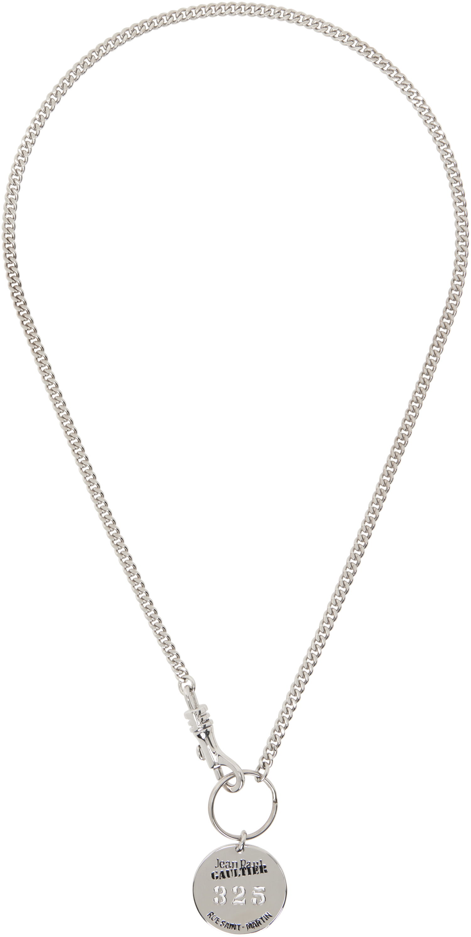 Náhrdelník Jean Paul Gaultier Jean Paul Gaultier '325' Chain Necklace Metalická | 21/04-U-CO003-X009-91, 0